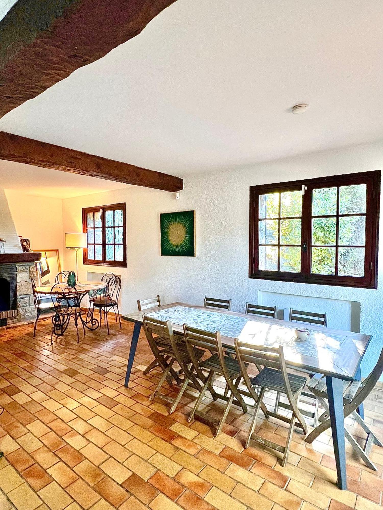 Entre Nice Et Monaco Grande Villa Avec Piscine Privee 12 Personnes Drap Exterior foto